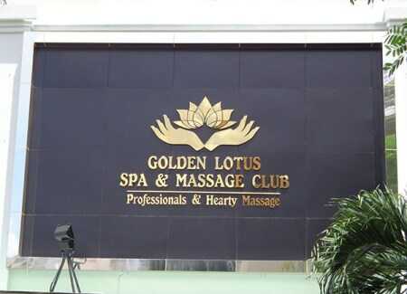 Mẫu bảng hiệu spa - massage